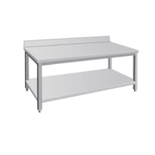Stainless steel flatpack work table