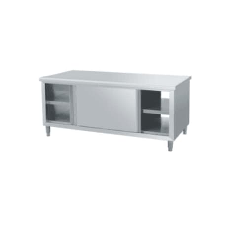 Stainless steel base cabinet at ANKE