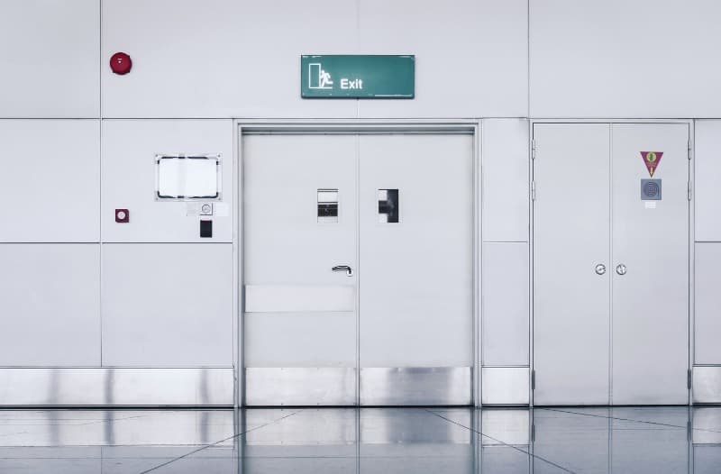 Fire Exit Door