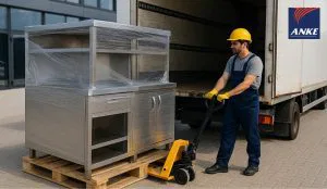 Commercial kitchen equipment delivery and installation in Dubai