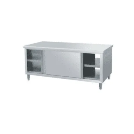 Stainless steel base cabinet at ANKE