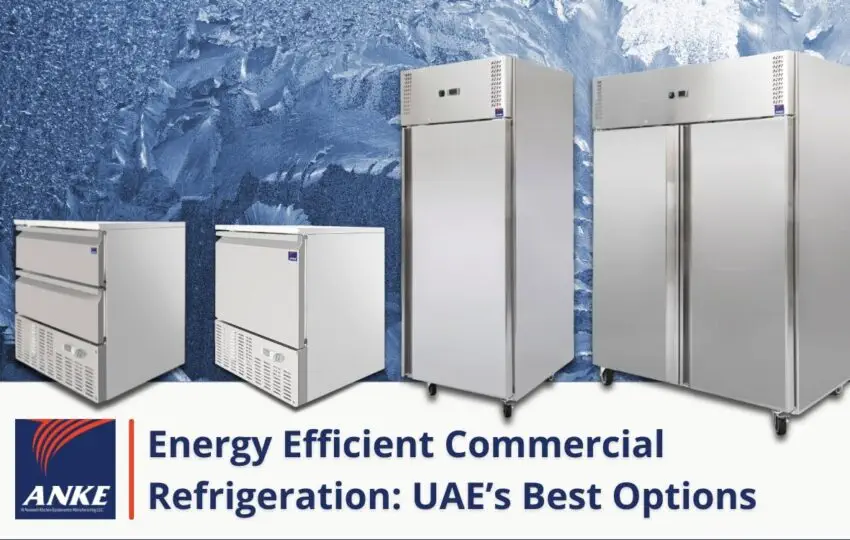Best energy efficient commercial refrigeration at Anke International