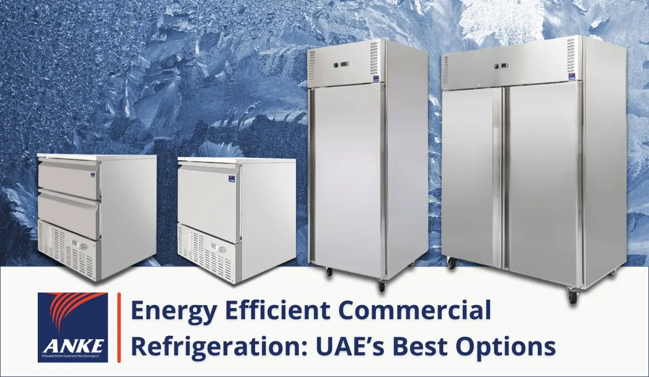 Best energy efficient commercial refrigeration at Anke International