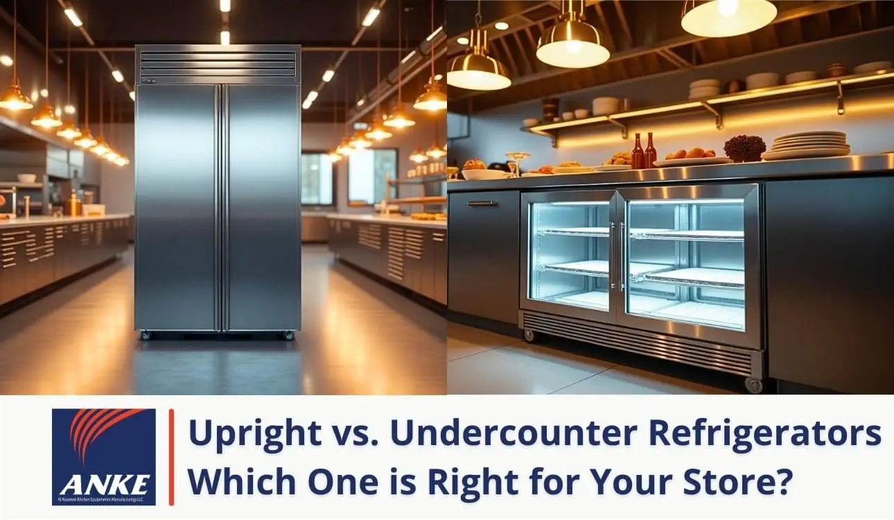Understanding the difference between upright refrigerators and undercounter refrigerators at ANKE International