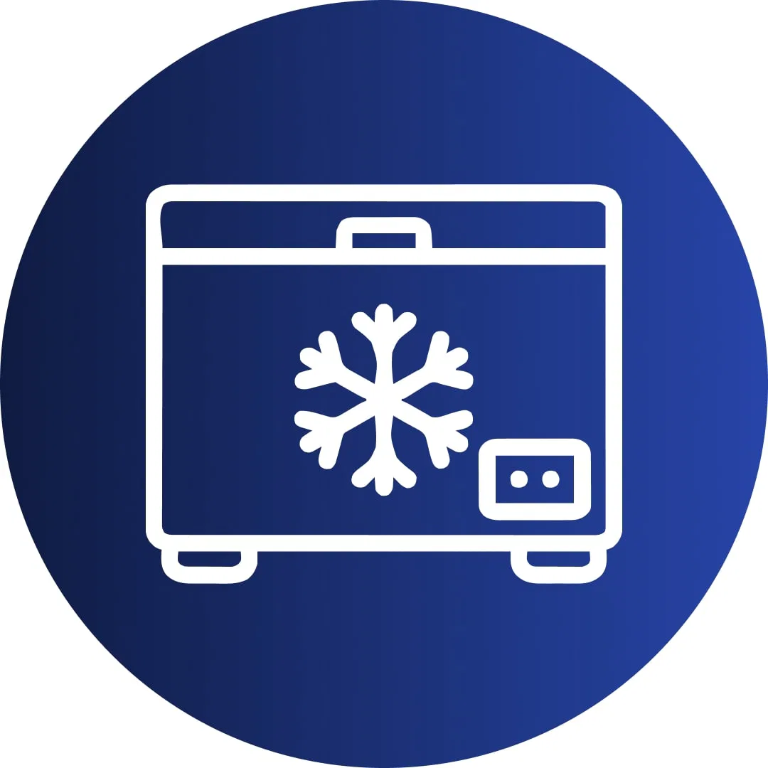 Compliant with food storage standards chocolate display