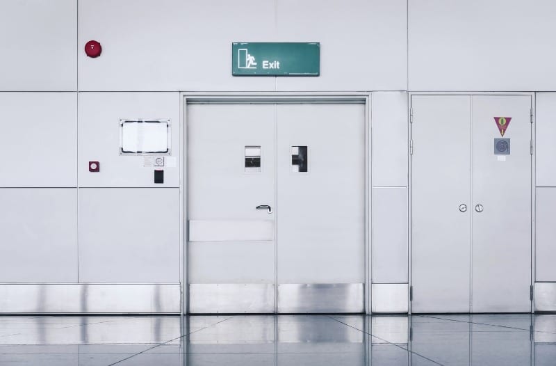 Fire Exit Door